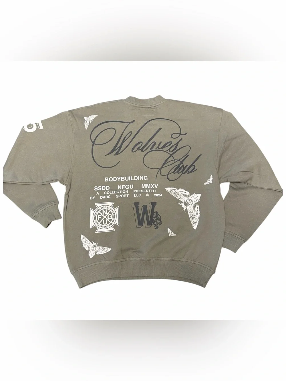 Darc Sport Never Forget London Crewneck M NWT 1 of 500 Owen Green